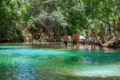 Amazing Blue Hole and Chill at Reggae Hill
