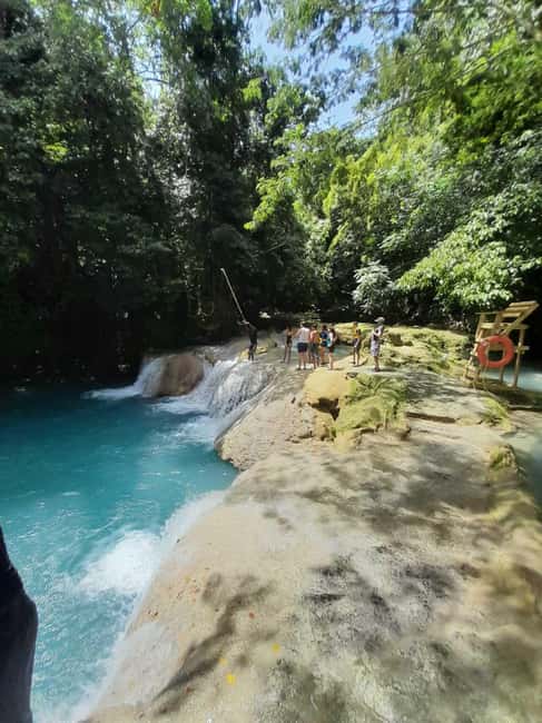 Ocho Rios: Blue Hole and Bamboo River Rafting - Blue Hole at Island Gully Falls: The Main Event
