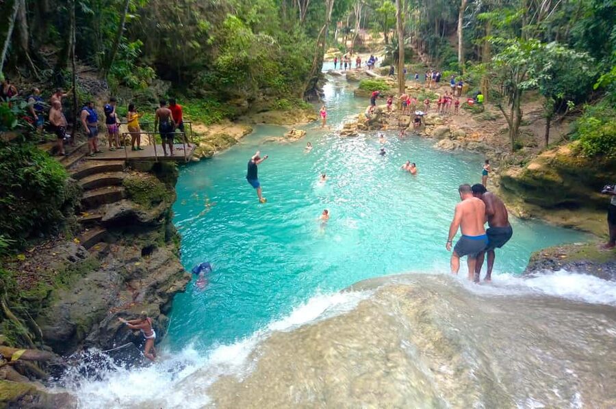 Ocho Rios: Irie Blue Hole and River Tubing Tour - From Ocho Rios to the Hills: The Drive That Sets the Tone