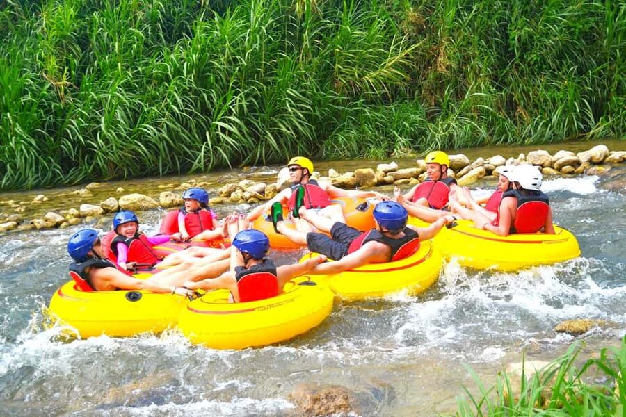 Ocho Rios: Irie Blue Hole and River Tubing Tour - River Tubing on the Jamaica Jungle River: Rapidity, Calm, and Limestone Details