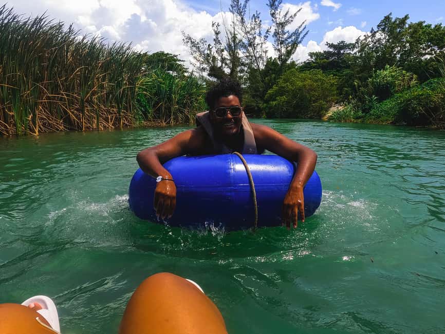 Ocho Rios: Irie Blue Hole and River Tubing Tour - Island Gully Falls and Blue Hole: Rope Swing, Waterfall Time, and Cave Exploring