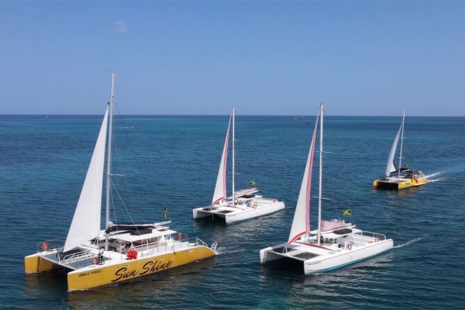 PARTY Catamaran Cruise with Snorkeling Rick's Cafe ADULTS ONLY - What You’re Really Buying on This Negril Catamaran Party Cruise