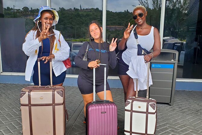 Princess Grand Hotels Airport Transportation Service - Hip Strip briefing and Caribbean Sea views on the way