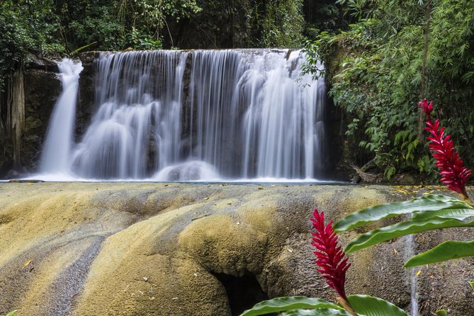 Private Appleton YS Falls and Black River Tour from Montego Bay - YS Falls: rope swings, terrace climbing, and how to enjoy the water time
