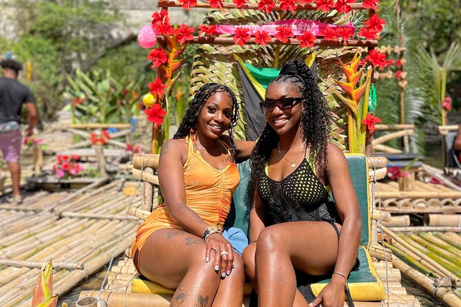 Private Bamboo Rafting, Limestone Massage and Hip Strip Tour - Bamboo rafting at Lethe Village: what your Great River ride is like