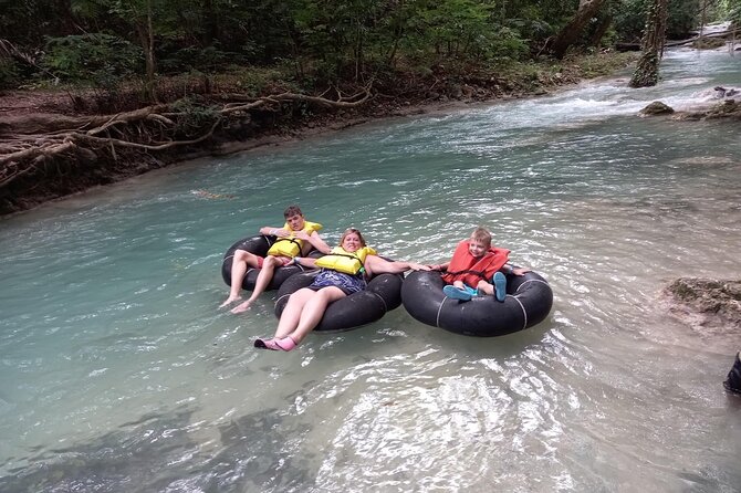 Private Blue Hole and River Tubing from Ocho Rios - The guide and driver factor: Dalton, Damion, and Dwight set the tone