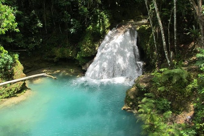[PRIVATE] Blue Hole & Secret Falls Tour with Entrance Fees - Blue Hole: entrance, life vests, jumping choices, and camera help