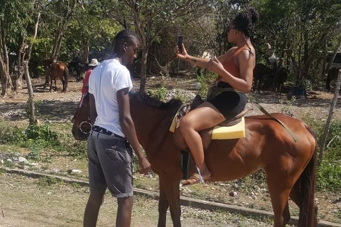 Private Horseback Riding from Ocho Rios with Guide - The beach finish: riding into the water and knowing your options