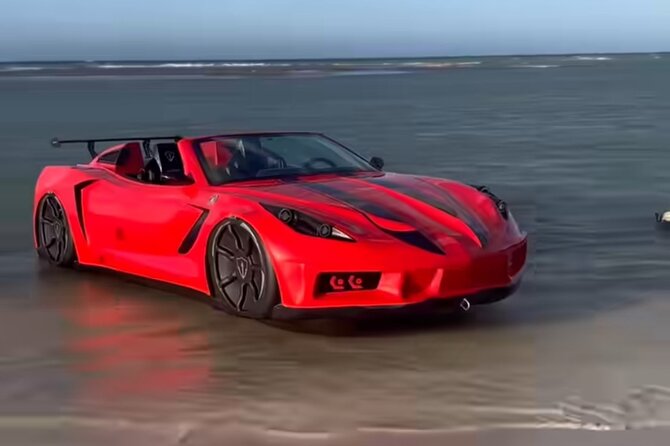 Private Jet Car or Jet Ski Experience in Montego Bay - A Corvette-Style Jet Car Splash That Moves Fast