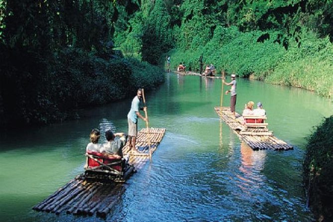 Private Round-trip Shuttle to Martha Brae from Montego Bay - Arrival at Martha Brae Rafting Village: tickets, cash only, and the handoff to rafting