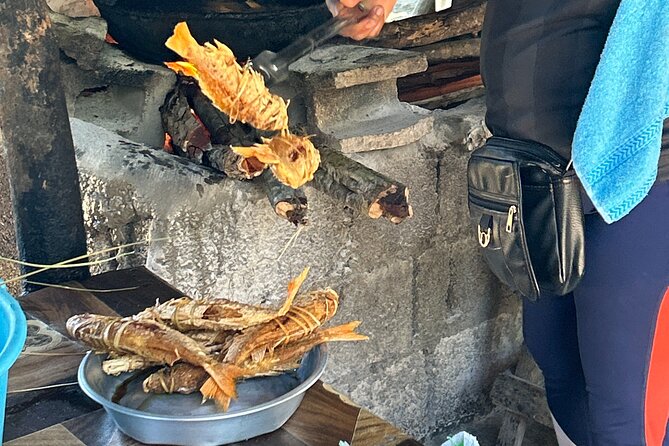 Private Seafood Tour and Floyds Pelican Bar or Black River Safari - Scott’s Cove (aka Borda) in St. Elizabeth: Escovitch Fish and Bammy