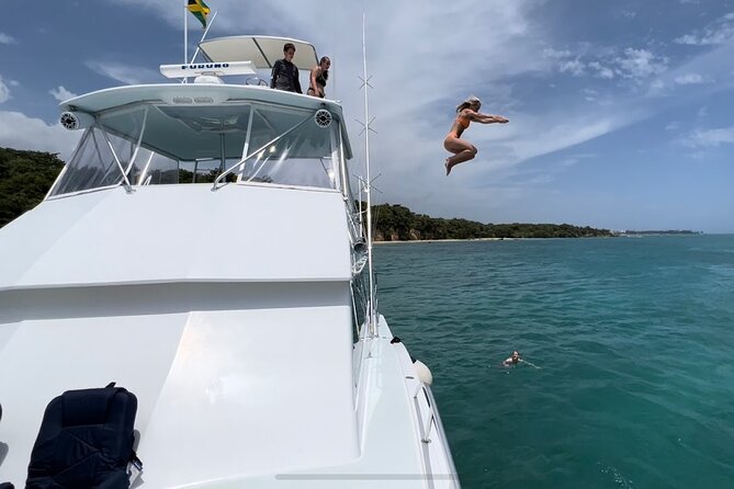 Private Yacht Party Boat Rental Excursion in Ocho Rios, Jamaica - The water plan: reef anchors and the beaches people actually name