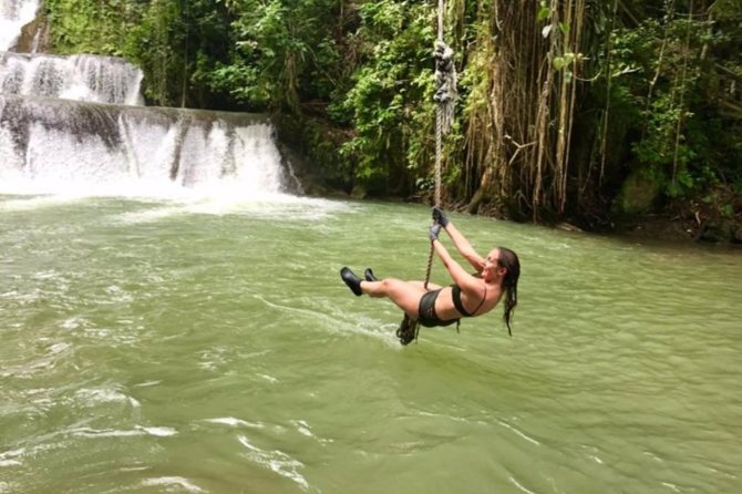 [PRIVATE] YS Falls, Black River, Pelican Bar - Entrance & Lunch - Black River Safari: The Calm Boat Ride That Can Turn Wild