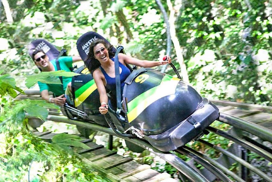 Rainforest Bobsled Mystic Mountain transportation - Private Air-Conditioned Transportation: The Part You Feel Immediately