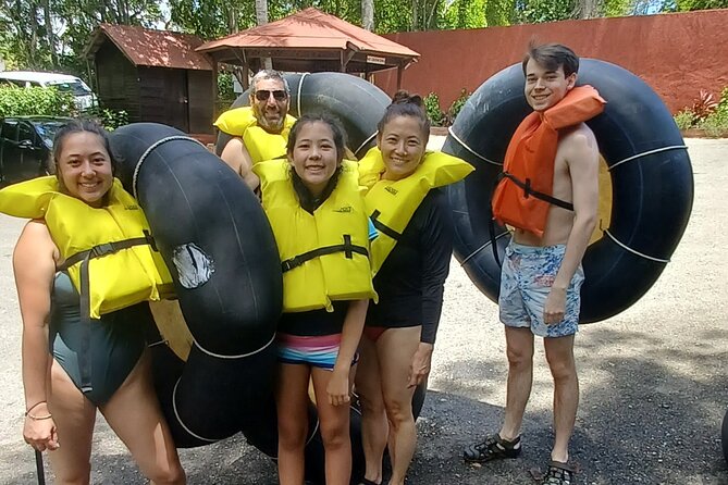 River Tubing and Blue Hole Tour from Ocho Rios - White River tubing for about 45 minutes, mostly relaxing with some rapids