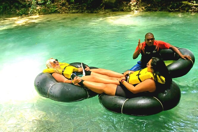 River Tubing and Blue Hole Tour from Ocho Rios - Blue Hole waterfalls, pool time, and the guide-led climb