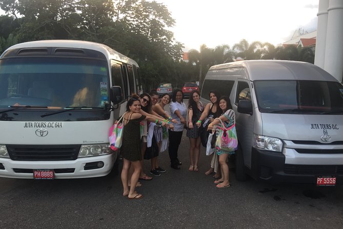 Roundtrip Private Shuttle from Ocho Rios to Blue Hole and Back - The Toyota Hiace ride: Wi-Fi, your music, and no roadside surprises