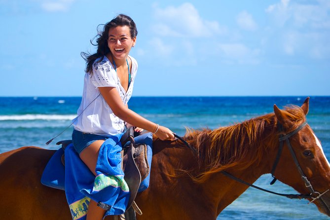 Sand n Saddle Horseback Ride & Swim Tour from Falmouth - Falmouth pickup, Sand n Saddle briefing, and getting matched