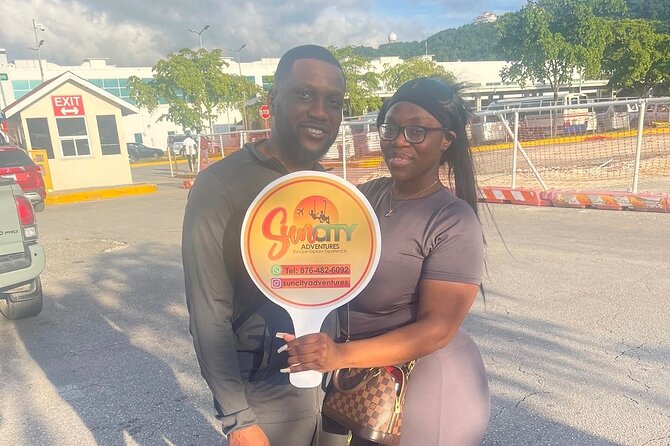 Sangster Airport Montego Bay Transfer to Montego Bay or Falmouth - Inside the minivan: A/C comfort, WiFi, and bottled water