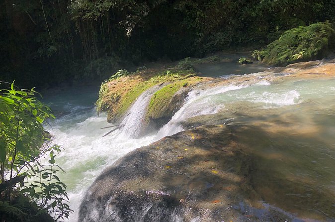 South Coast Jamaica YS Falls Tour - Your time at the falls: steps, lifeguards, and safe splashing