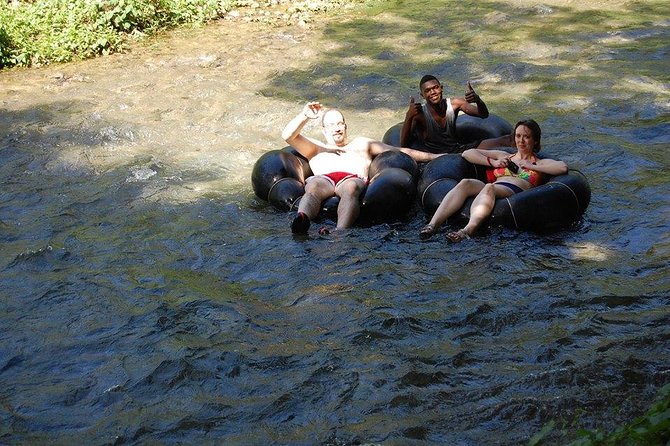 Tubing and Blue Hole Combo Tour from Falmouth - White River Valley tubing: an easy river drift with your guide keeping the mood up