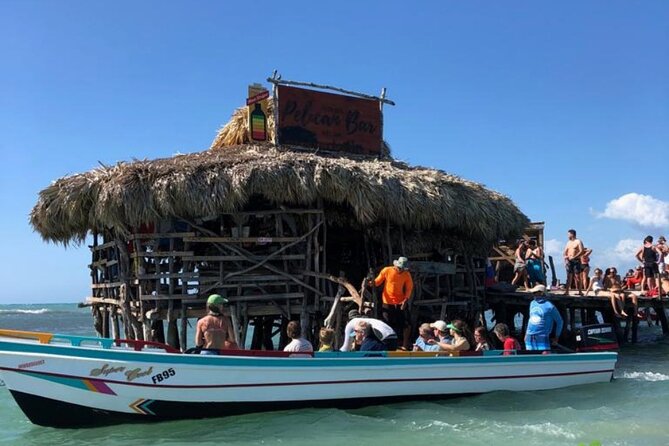YS Falls, Black River Safari, Appleton Rum Tour OR Pelican Bar (Choose Up to 3) - Floyd’s Pelican Bar: Driftwood Drinks After a 20-Minute Boat Ride
