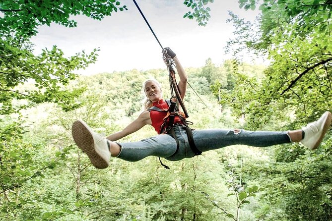 Zip-lining/Horseback Rides/Cat & Atv Inclusive Act with Transpo From Montego Bay - The Catamaran Party Boat Cruise and Snorkeling Time